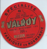 Etiquette De Fromage / Camembert/ Normandie/Valroy/ Paris-Rungis/Années 1960-70    FROM14 - Verzamelingen