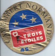 Etiquette De Fromage / Camembert/Normandie/Véritable Trois étoiles /Années 1960-70    FROM22 - Collezioni