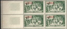 1954  Algérie  N° 315  Nf** (bloc X 4) 150 éme Anniv. De La Première Distribution De La Légion D´Honneur. - Nuovi