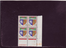 N° 1354A - 0,18F Blason De ST DENIS - B De A+B - 1° Tirage Du 1.10.63 Au 11.10.63 - 3.10.1963 - - 1960-1969