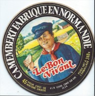 Etiquette De Fromage / Camembert/ Normandie/Le Bon Vivant/ULN/Condé Sur Vire //Années 1970-80    FROM28 - Sammlungen