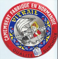 Etiquette De Fromage / Camembert/ Normandie/Vitrial/CR Paris//Années 1970-80    FROM29 - Verzamelingen