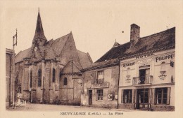 Neuvy-Le-Roi - La Place - Neuvy-le-Roi