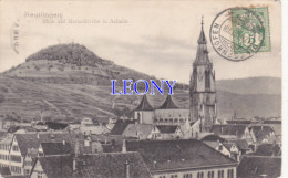 CPA   D´ ALLEMAGNE -    REUTLINGEN - BLICK Auf MARIENKIRCHE U. ACHALM - 1907 - Reutlingen