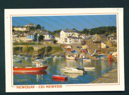 WALES  -  Newquay  Used Postcard As Scans - Cardiganshire