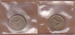 AC - AMANO PARKING TOKEN ISTANBUL BRASS TOKEN JETON - Gewerbliche