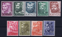 Portugal: Mi 835 - 843  E 806 - 814 MH/* 1955 - Unused Stamps