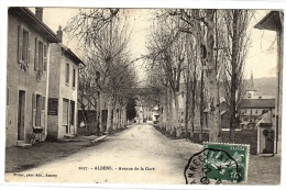 ALBENS (73) - Avenue De La Gare - Ed. Pittier, Annecy - Albens