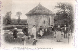 23...CREUSE...EVAUX LES BAINS....LA FONTAINE SAINTE MARGUERITE - Evaux Les Bains