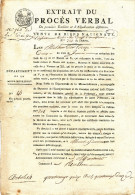 661/23 - LIMBURG - Document Période Française 1812 Commune De RUSSON (= RUTTEN) , Enregistré à MAASTRICHT Puis TONGRES - 1794-1814 (Periodo Frances)