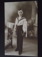 COMMUNIANT En TENUE De MARIN - Marcel N. - Carte-photo - 11 Juin 1936 - Non Voyagée - A Voir ! - Comunioni