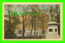 HALIFAX, NOVA SCOTIA - LORD NELSON HOTEL & ROBERT BURN'S MONUMENT - ANIMATED - PECO - - Halifax
