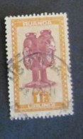 Ruanda Urundi 1948 Mask 1F Used - Used Stamps