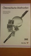 Österreich Jahresmappe 1991 ** Komplett Wie Von Der Post Verausgabt - Full Years
