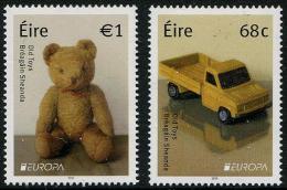 IRLANDE - 2015 -  Europa 2015, Anciens Jouets, Nounours Et Voitures - 2 Val Neufs // Mnh - 2015