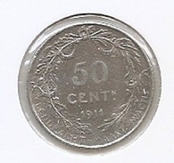 ALBERT I * 50 Cent 1911 Vlaams * F D C * Nr 8568 - 50 Centimes