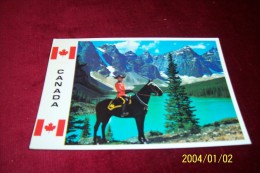 M 355 ° CANADA   AVEC PHILATELIE  ° THE ROYALE CANADIAN MOUNTED POLICE - Cartoline Moderne