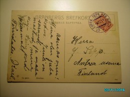 1911 RUSSIA  ESTONIA  SURJU SURRI RAILWAY STATION STAMP , UKRAINE KHARKOV RAILWAY STATION    , OLD POSTCARD , 0 - Lettres & Documents