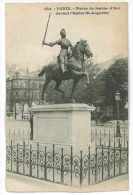 CPA 75 PARIS STATUE DE JEANNE D'ARC DEVANT L'EGLISE ST-AUGUSTIN - Statues