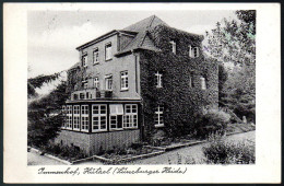 1719 - Ohne Porto - Alte Ansichtskarte - Immenhof Hützel Bei Bispingen - Erholungsheim Gel 1952 - Soltau