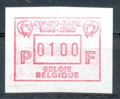 Belgien Frama ATM VA61 Congo-Zaïre Sans Point Décimal. MNH - Autres & Non Classés