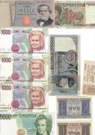 10 Banconote Miste Da 1 Lira A 10000 Lire Da Bb A Q.fds LOTTO 1037 - Collections