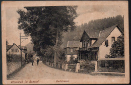 1780 - Ohne Porto - Alte Ansichtskarte - Altenbrak Im Bodetal Dorfstraße - N. Gel Quaas - Altenbrak