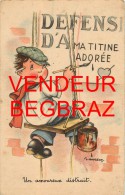 ILLUSTRATEUR  GOUGEON   ENFANT    PEINTRE   HUMOUR - Gougeon