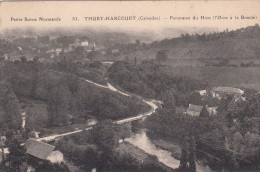 Cp , 14 , THURY-HARCOURT , Panorama Du Hom (l'Orne à La Boucle - Thury Harcourt