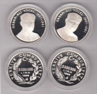 AC - HASAN ALI YUCEL ONE OF EX EDUCATION MINISTER PAIR 1998 TURKEY UNC - Turchia