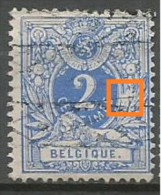 27B  Obl  LV 25  Tache Blanche - 1869-1888 Lion Couché (Liegender Löwe)