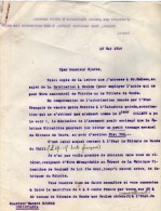 VP3533  - Lot De Documents Concernant La Fabrique Nitratiere De SOULOM & PIERREFITTE NESTALAS Pour PARIS - Documenten