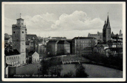 1803 - Ohne Porto - Alte Ansichtskarte - Altenburg Kleiner Teich Gel O. M. - Altenburg