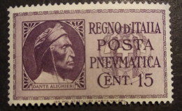 ITALIA 1933 - N° Catalogo Unificato PN14 ** - Correo Neumático