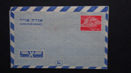 Israel - 1953 - 55p Airmail Letter* - Postal Stationery - Look Scans - Briefe U. Dokumente