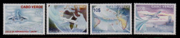 (030) Cape Verde  Flight / Planes / Avions / Flugzeuge / 2007  ** / Mnh  Michel 921-24 - Cap Vert