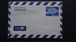 Israel - 1954 - 100p Airmail Letter* - Postal Stationery - Look Scans - Briefe U. Dokumente