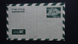 Israel - 1955 - 180p Airmail Letter* - Postal Stationery - Look Scans - Briefe U. Dokumente