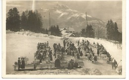 SUISSE - VILLARS - La Patinoire - Carte Photo - Villars-les-Moines