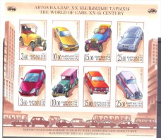 2004. Kyrgyzstan, History Of Automobiles, Sheetlet IMPERFORATED, Mint/** - Kirgisistan