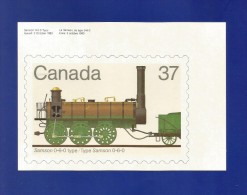 CANADA  1983 , Locomotive - Maximum Card - First Day 17 XI 1983 - 2 Scan - Maximumkarten (MC)