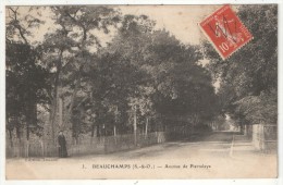 95 - BEAUCHAMPS (BEAUCHAMP) - Avenue De Pierrelaye - Trianon 3 - 1913 - Beauchamp