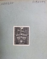 Grafika BARATOK - HONGRIE - Ex-libris Monument Sur Chapiteau - Exlibris