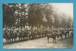 CPA PHOTO - Militaires Militaria Soldats à Cheval FOIX 19 - Foix