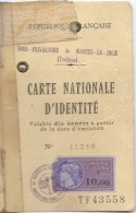 Carte D'Identité / Capelle Marguerite/LIMAY/Yvelines /1973    AEC24 - Non Classés