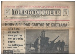 Letters Svetlana, Stalin's Daughter. Newspaper 'People's Daily'. Portugal. 1967. Zeitun. Letters Svetlana, Stalins - Magazines