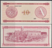 1985-BK-116 CUBA EXCHANGE CURRENCY 1985 10$ . A. UNC - Kuba