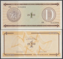 1985-BK-121 CUBA EXCHANGE CURRENCY 1985 1$ . D. UNC - Kuba