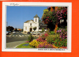 95 SOISY Sous MONTMORENCY : L'église - Soisy-sous-Montmorency