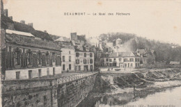 BEAUMONT SUR OISE  VAL D'OISE   95  CPA LE QUAI DES PECHEURS - Beaumont Sur Oise